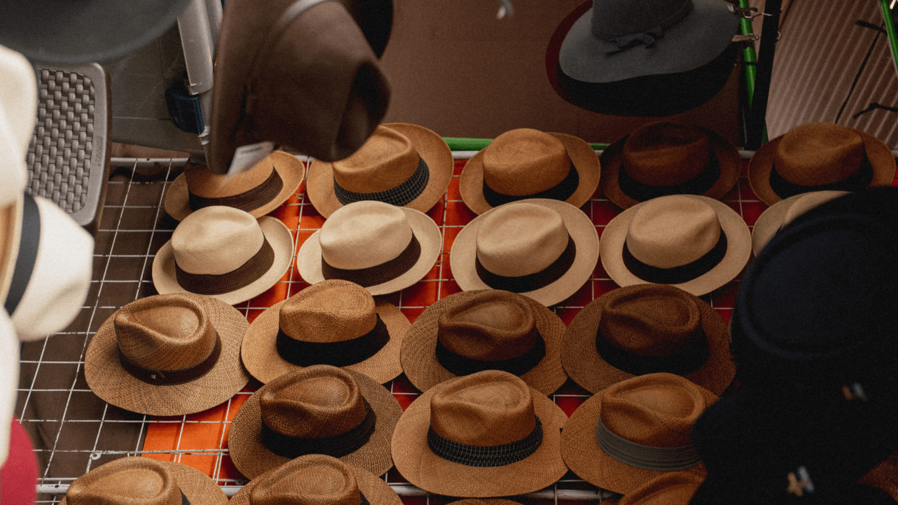 fair trade straw hats