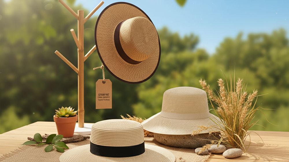 straw hat carbon footprints