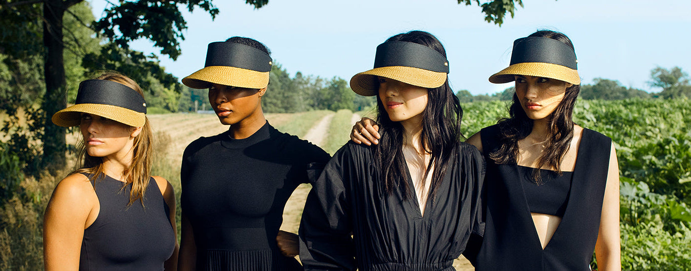 women hats and bags