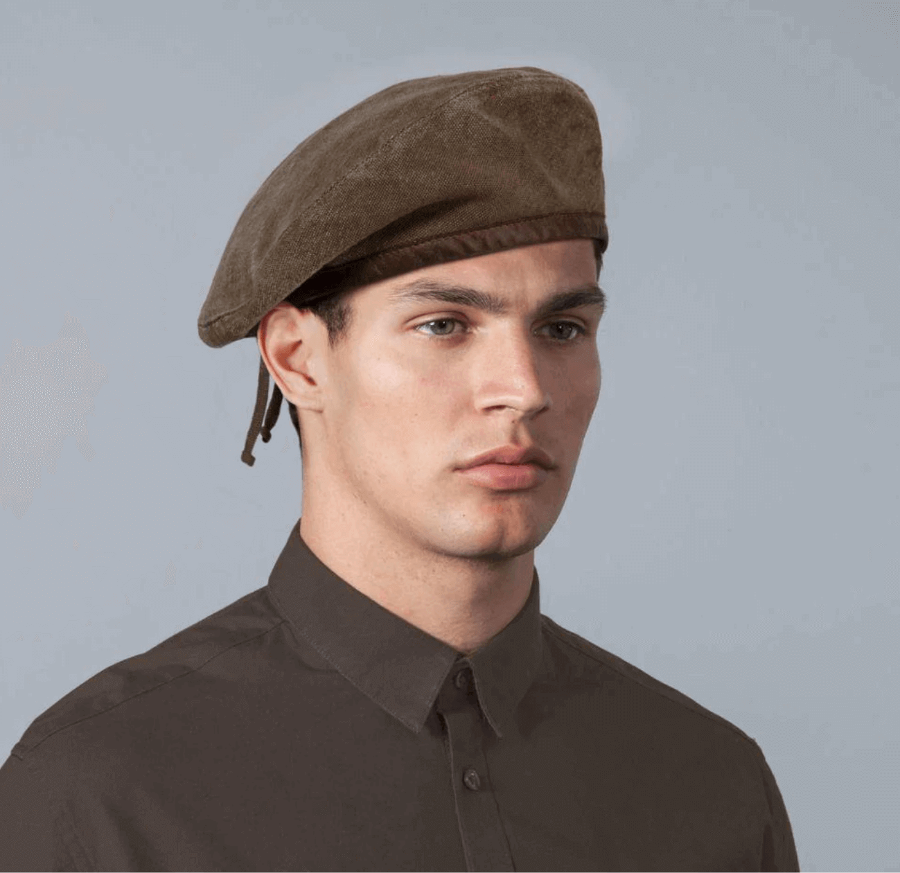 leather men hats