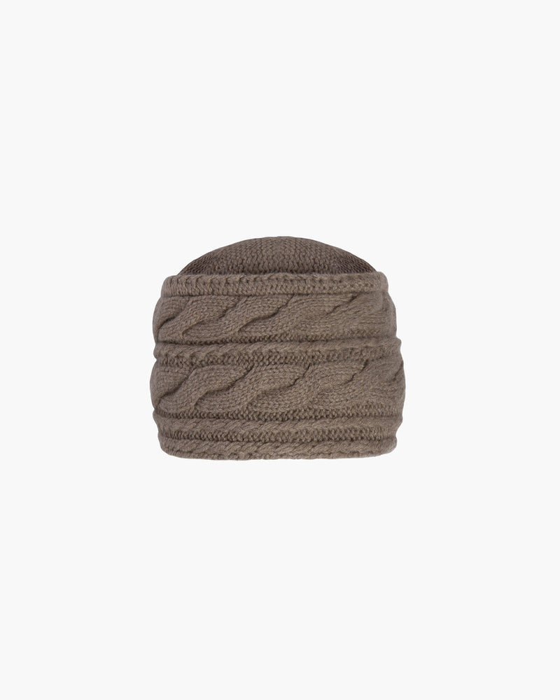 Knit Toque Taupe Eric Javits