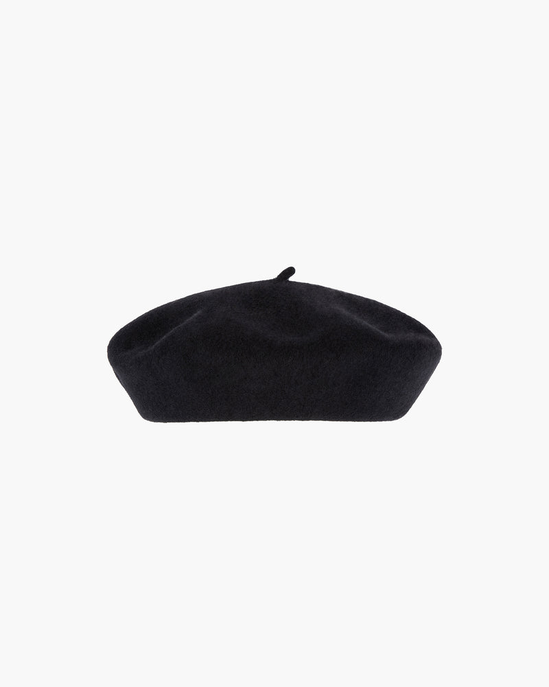 Tanya beret Black Eric Javits