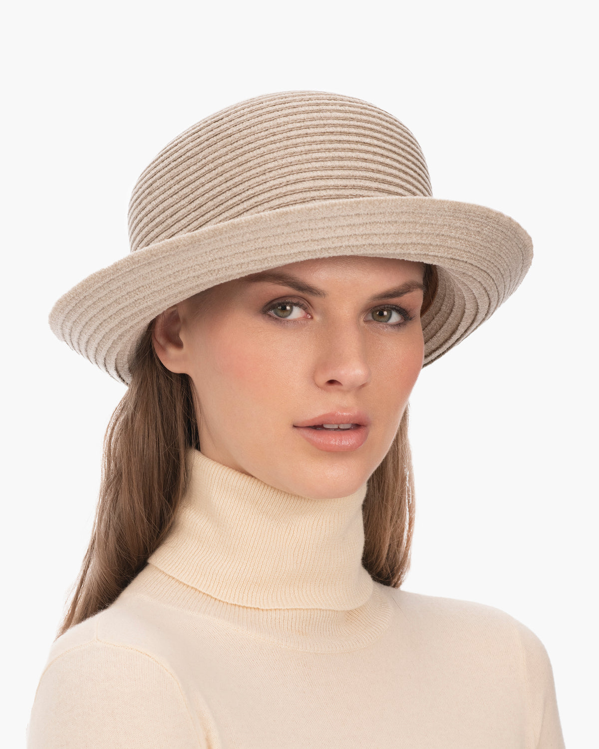 Shenia Cloche Bone Eric Javits