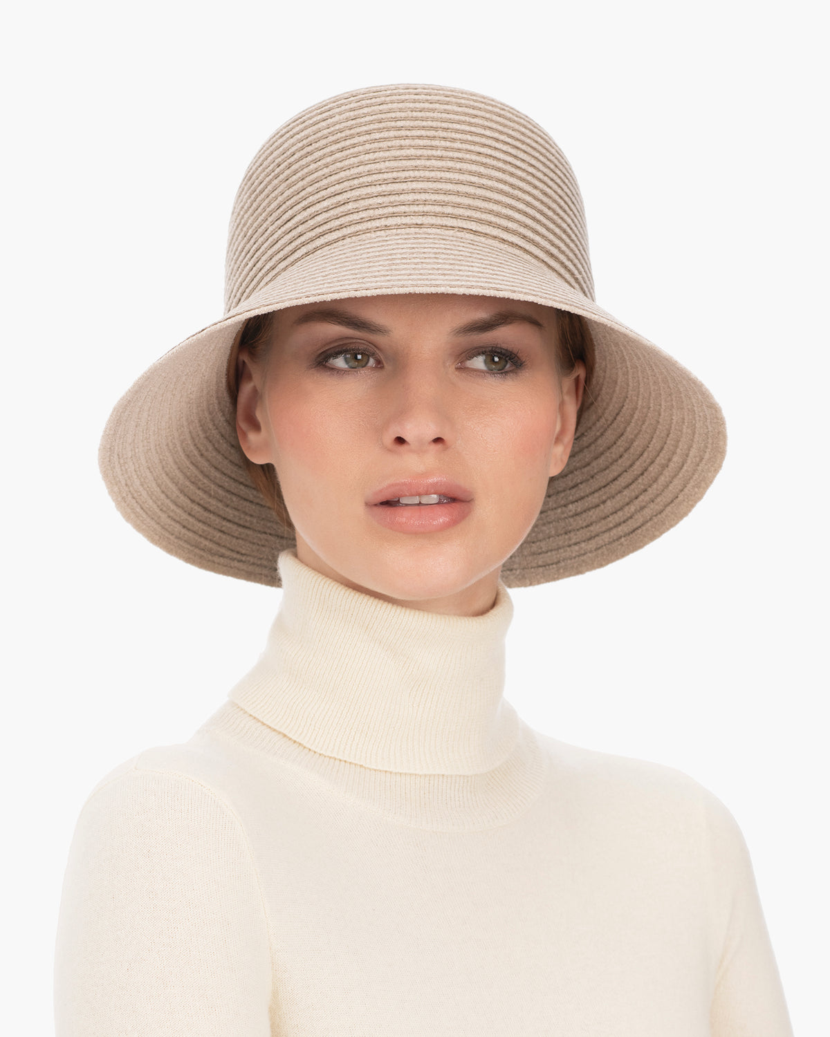 Shenia Cloche Bone Eric Javits