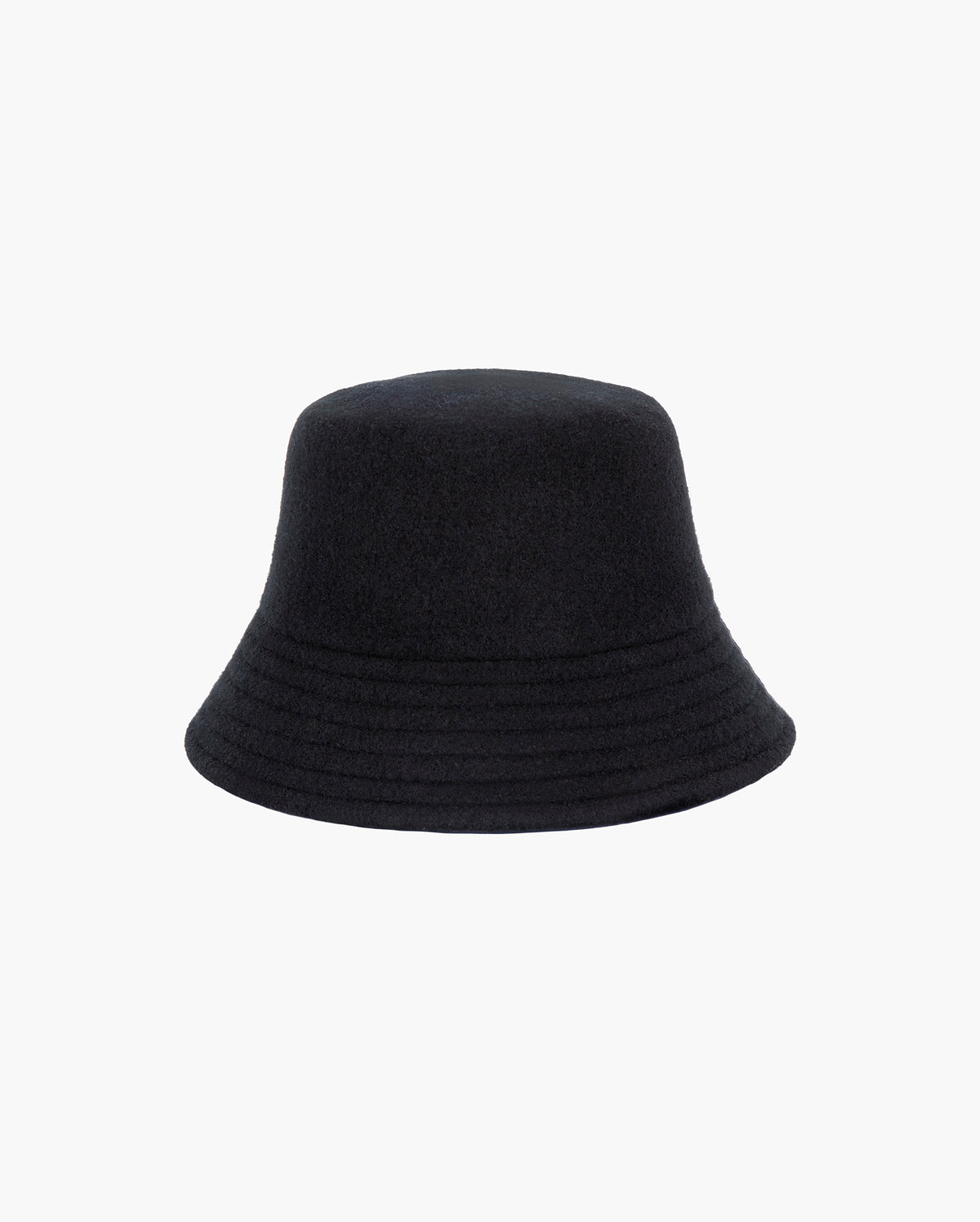 Wool Bucket Black Eric Javits