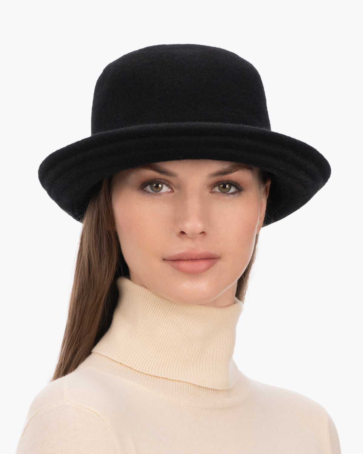 Wool Bucket Black Eric Javits