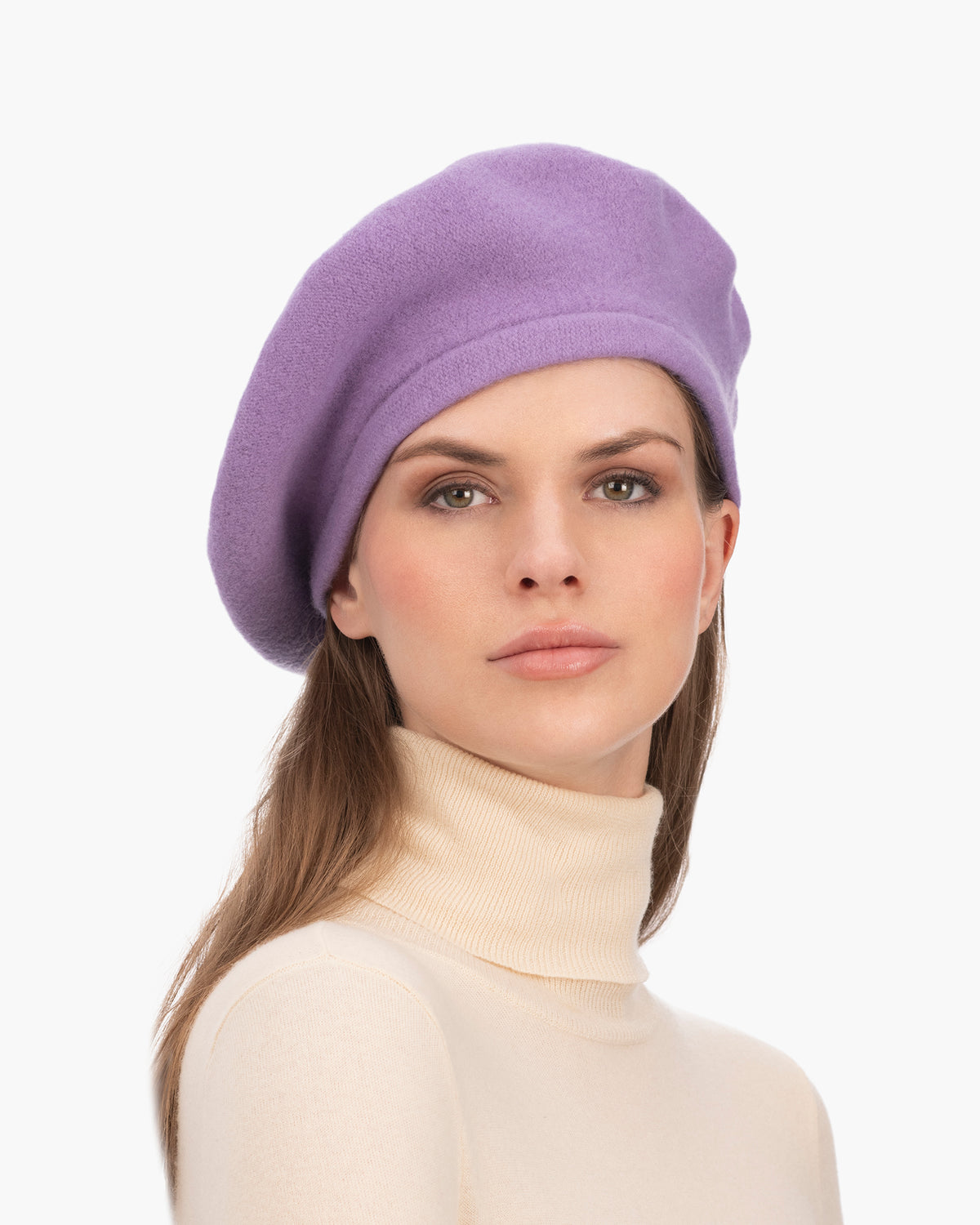 Tanya beret Lilac Eric Javits