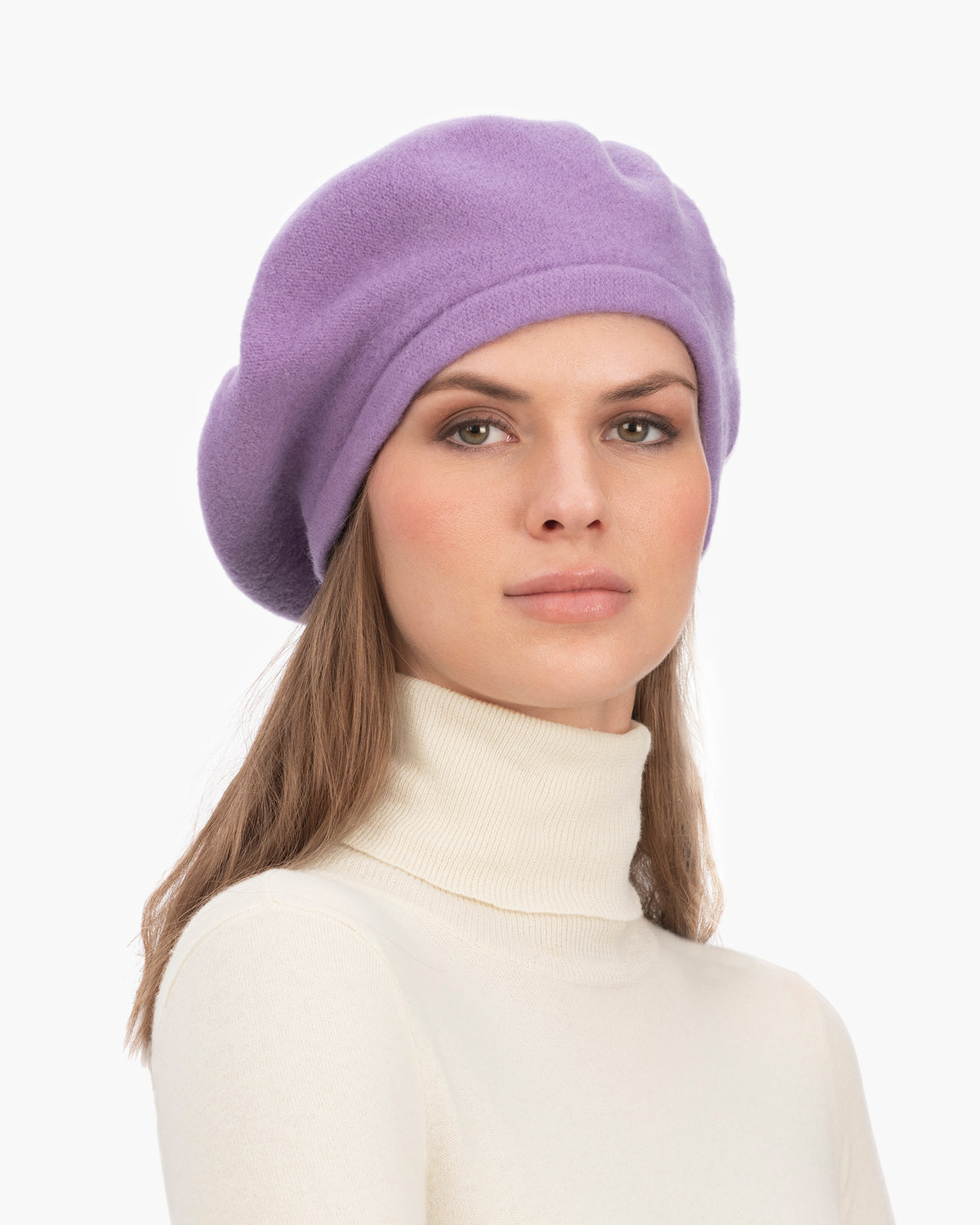 Tanya beret Lilac Eric Javits