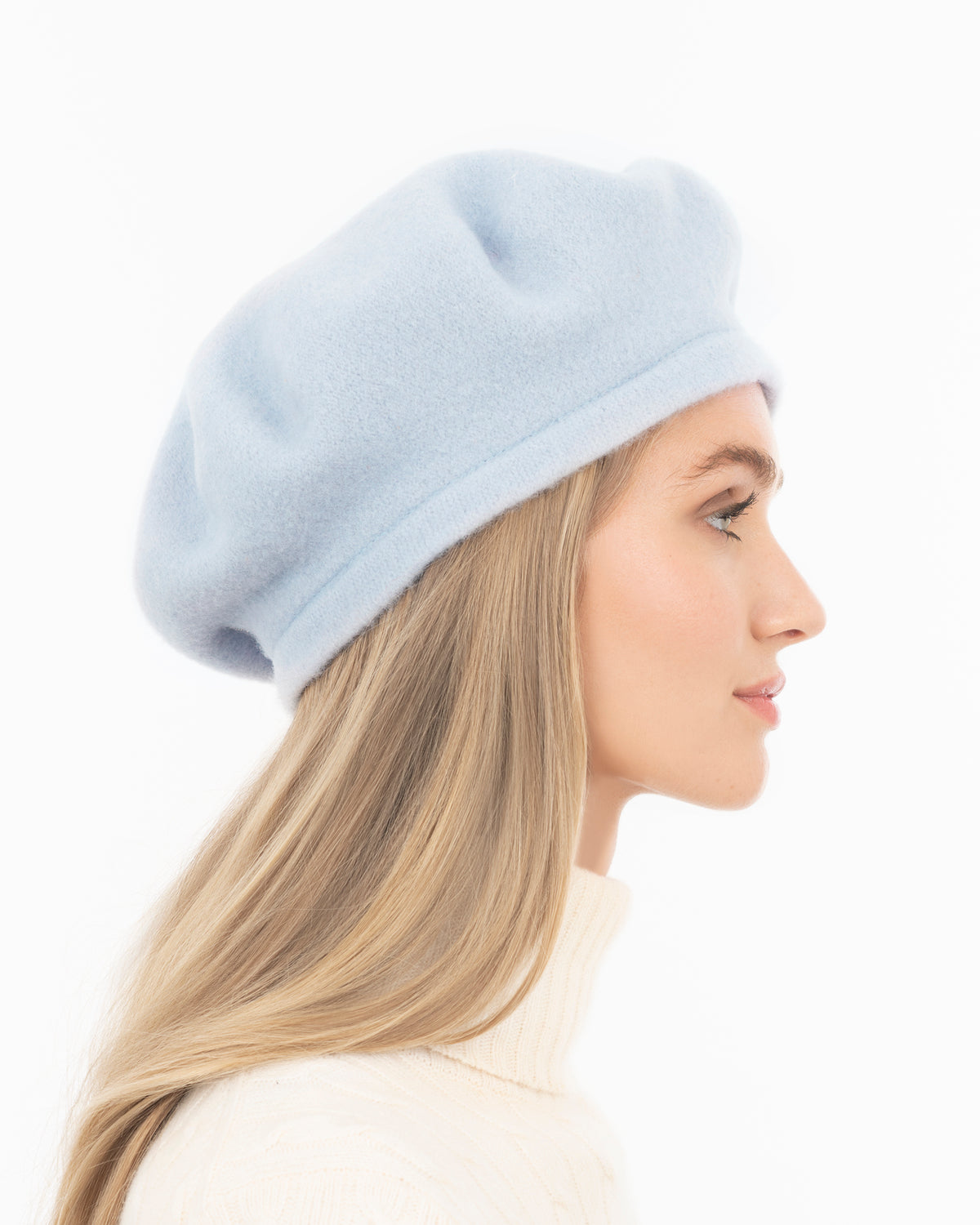 Tanya beret Ice Blue Eric Javits