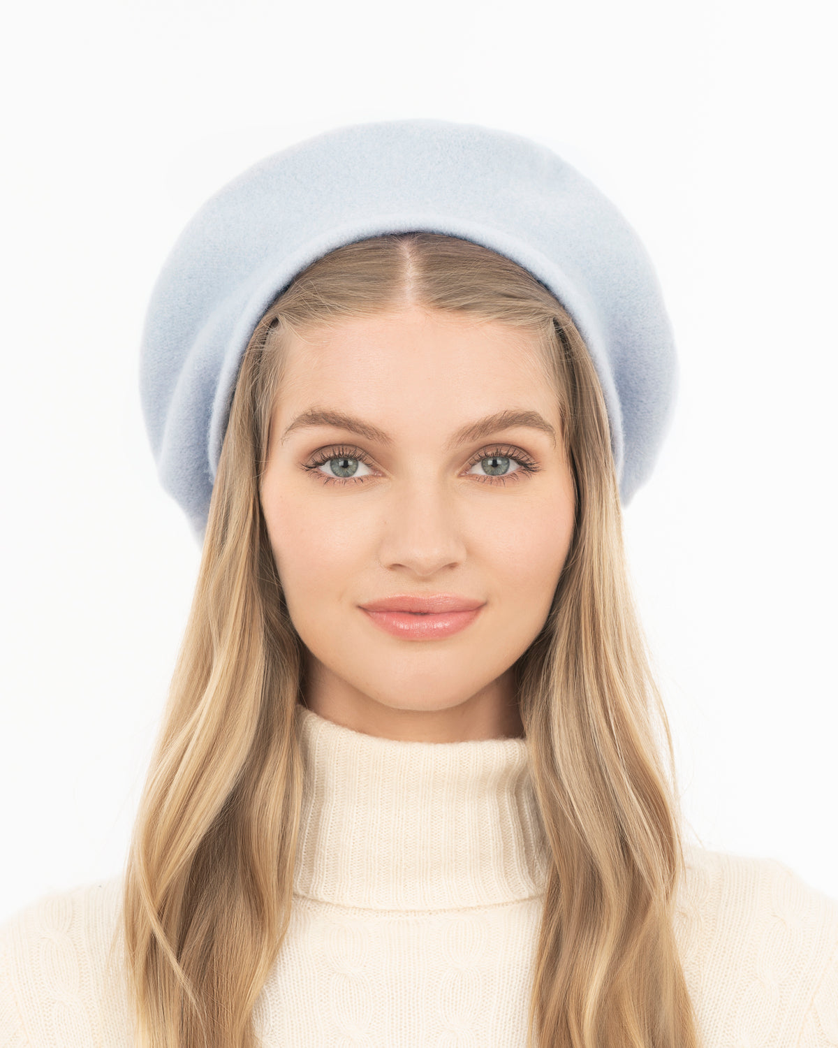 Tanya beret Ice Blue Eric Javits