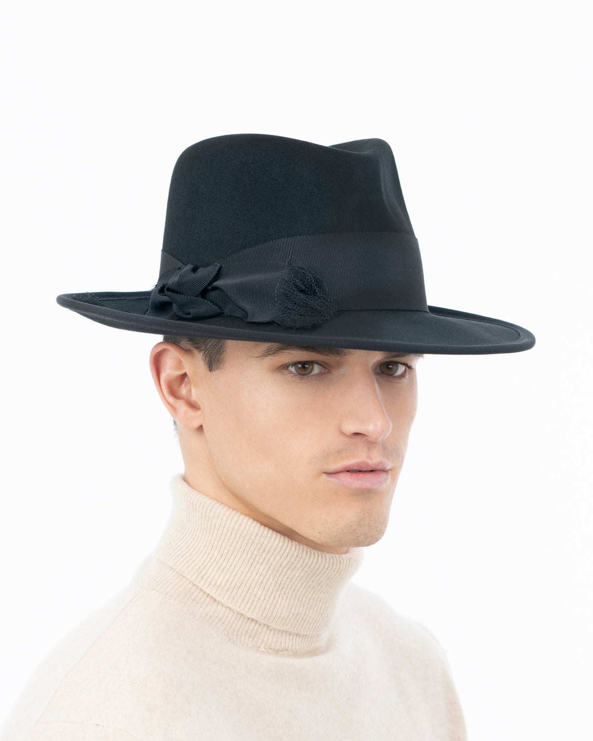 Tyler Hat For Men Black Eric Javits