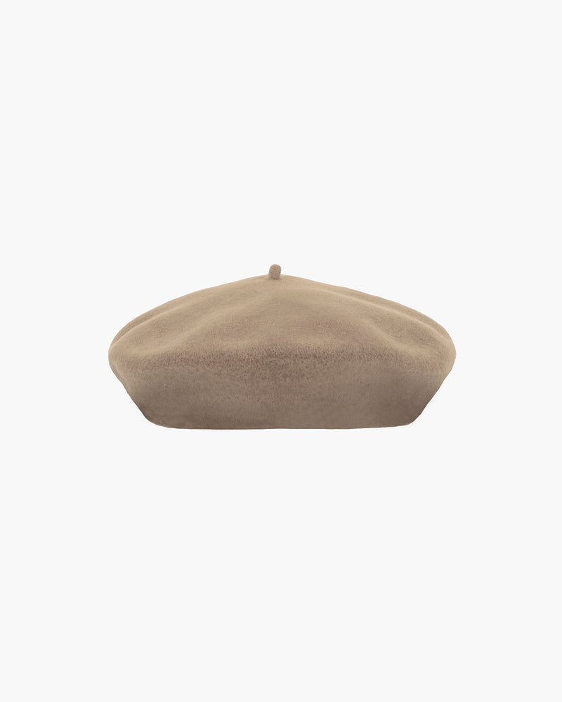 Tanya beret Camel Eric Javits