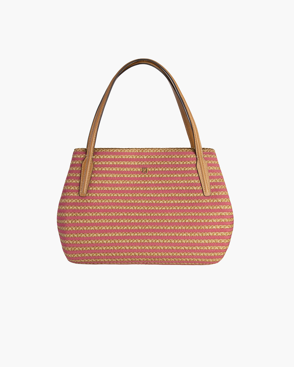 SQUISHEE® ISLA STRAW BAG Salmon Mix Eric Javits