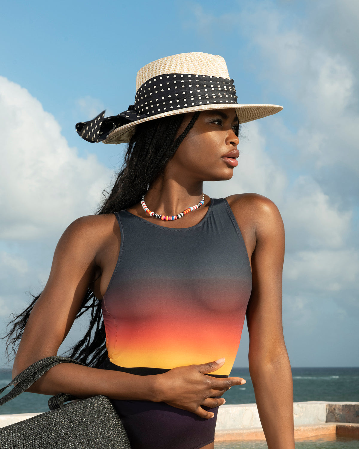 Marella Cream/Black Dot Eric Javits