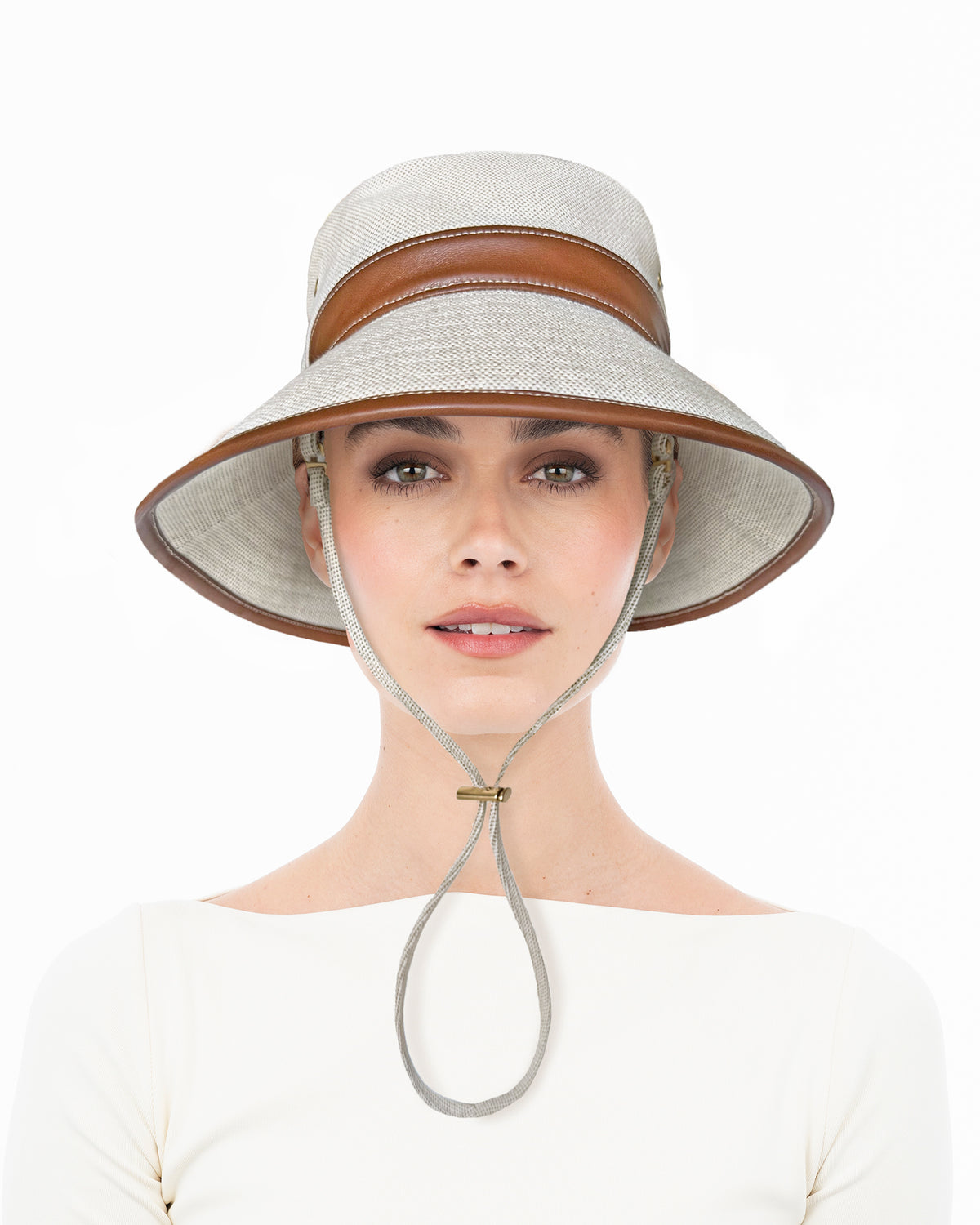 Petra Oatmeal/Saddle Eric Javits