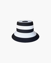 Stripe Bucket Black/White Eric Javits