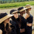 women straw visors Eric Javits