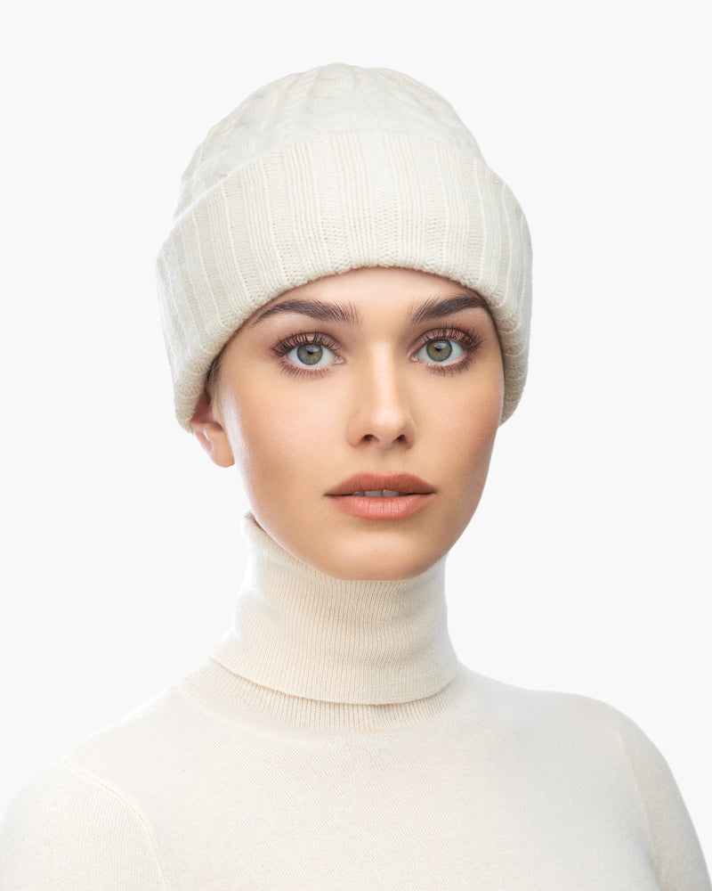 Knit Fisherman Cream Eric Javits