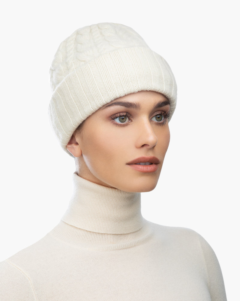 Knit Fisherman Cream Eric Javits