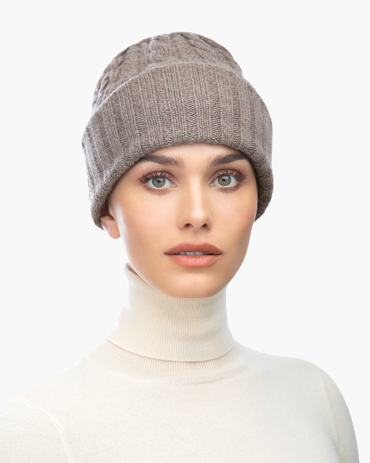 Knit Fisherman Taupe Eric Javits