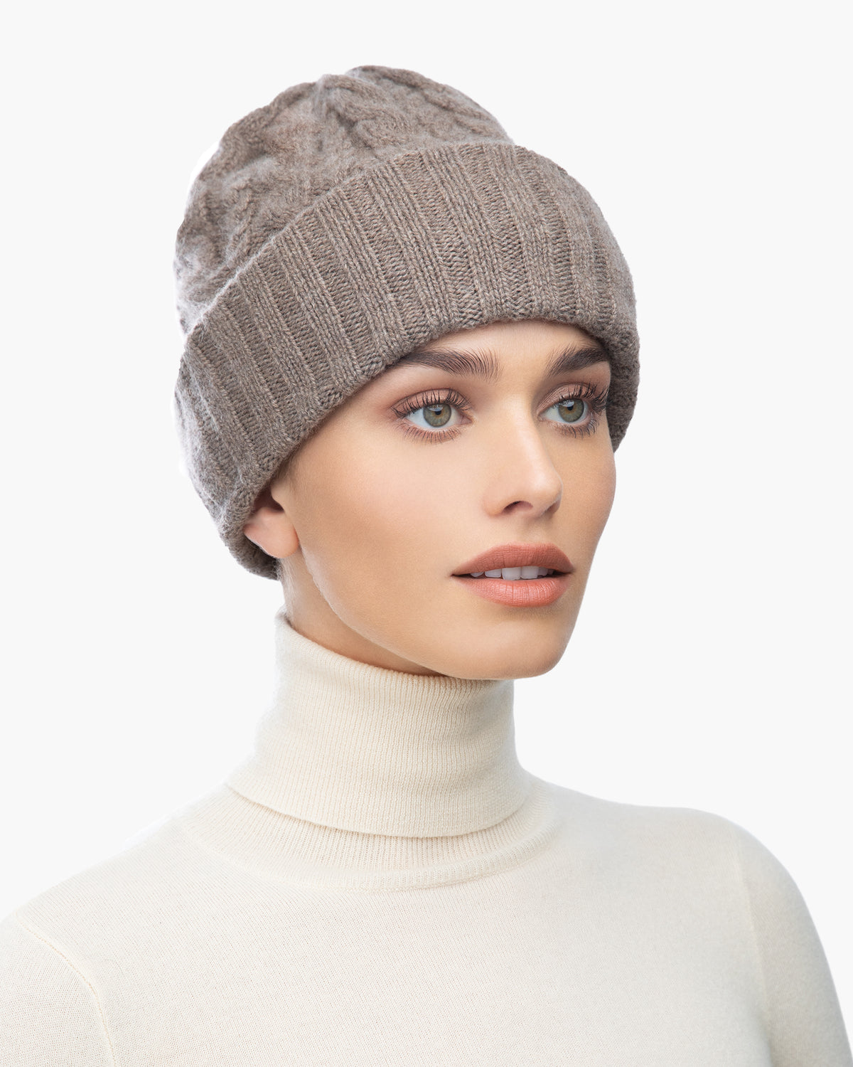 Knit Fisherman Taupe Eric Javits