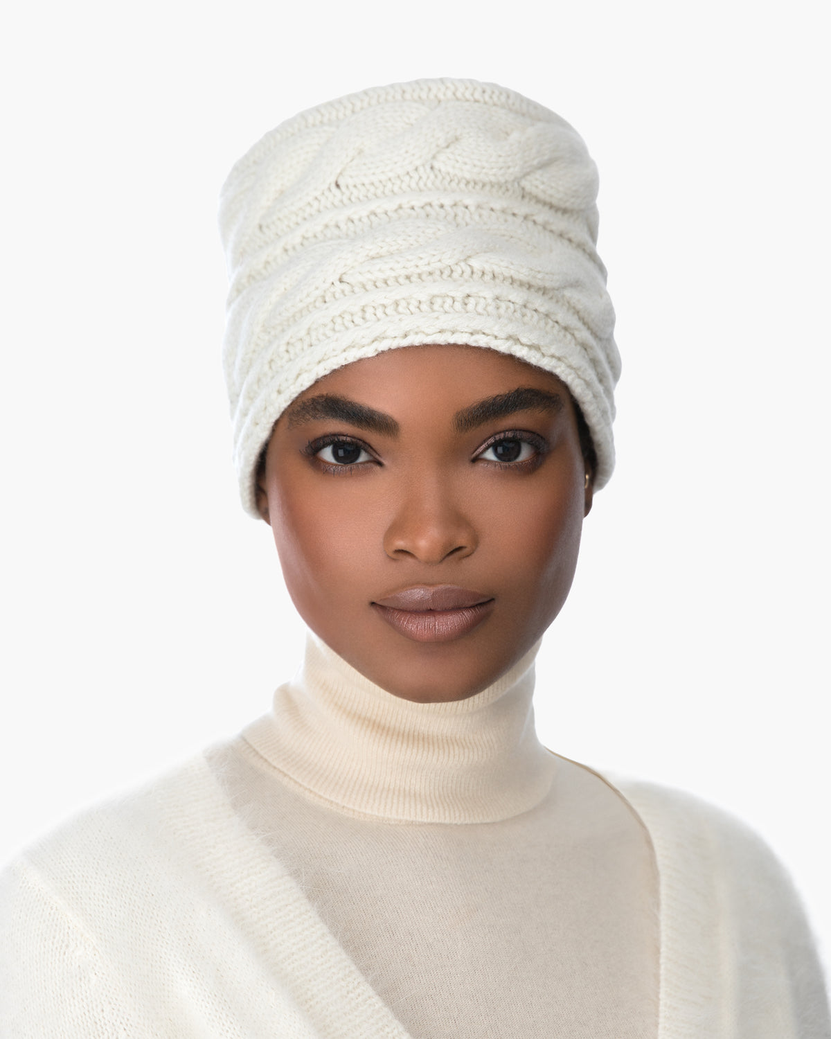 Knit Toque Cream Eric Javits