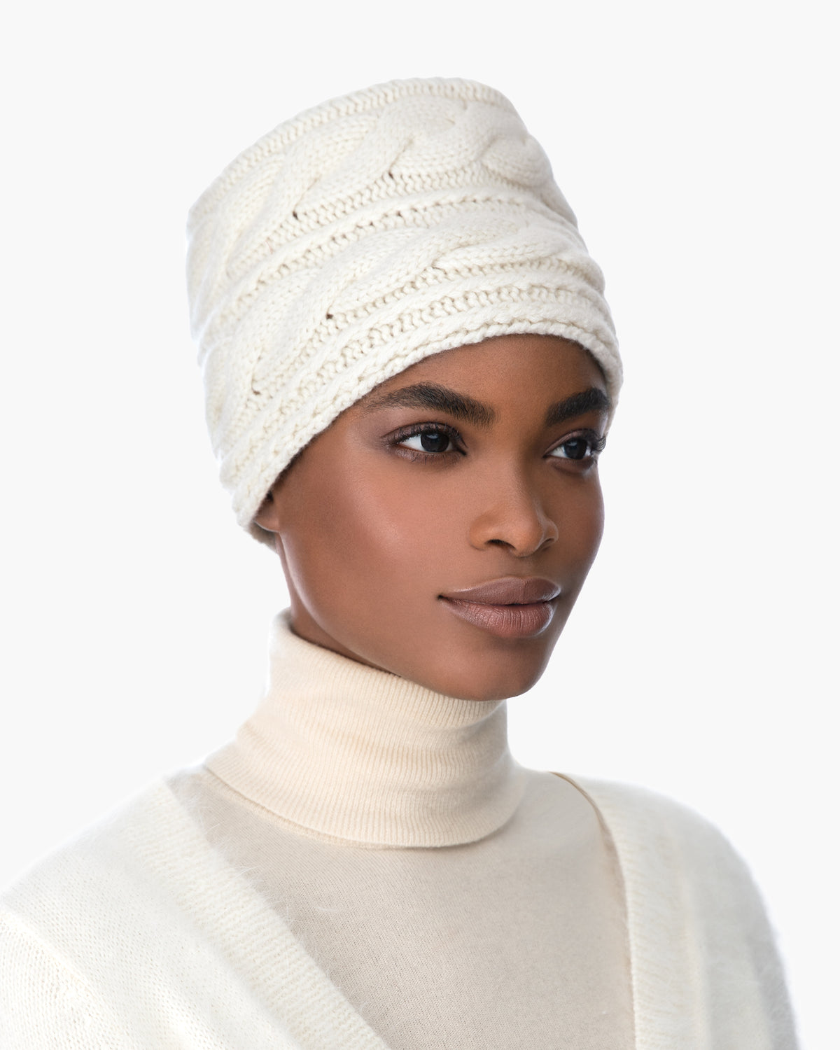 Knit Toque Cream Eric Javits