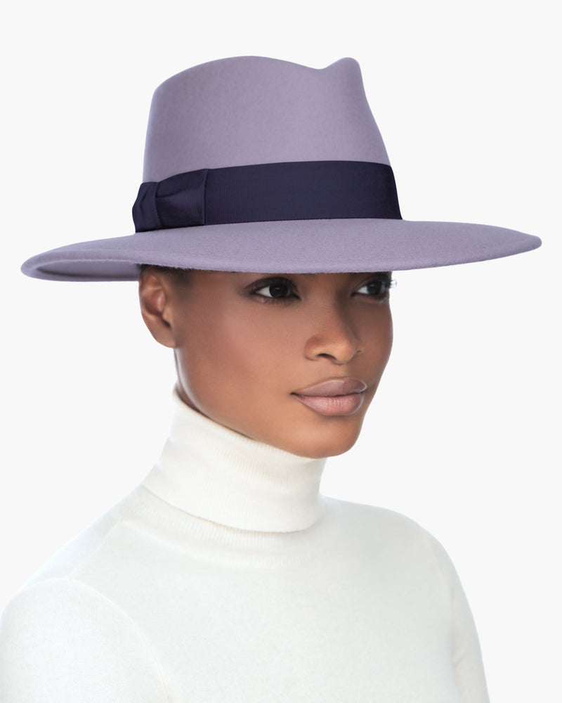 Wool Zora Lilac/Navy Eric Javits