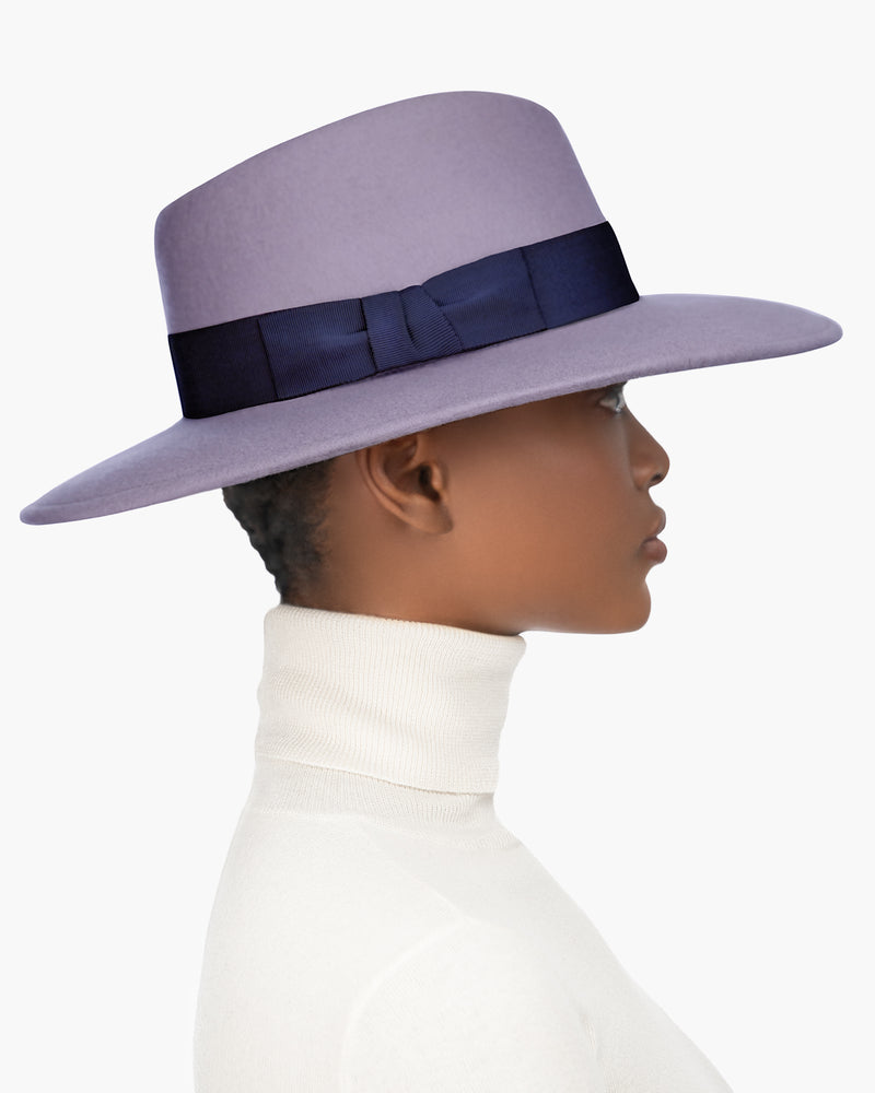 Wool Zora Lilac/Navy Eric Javits