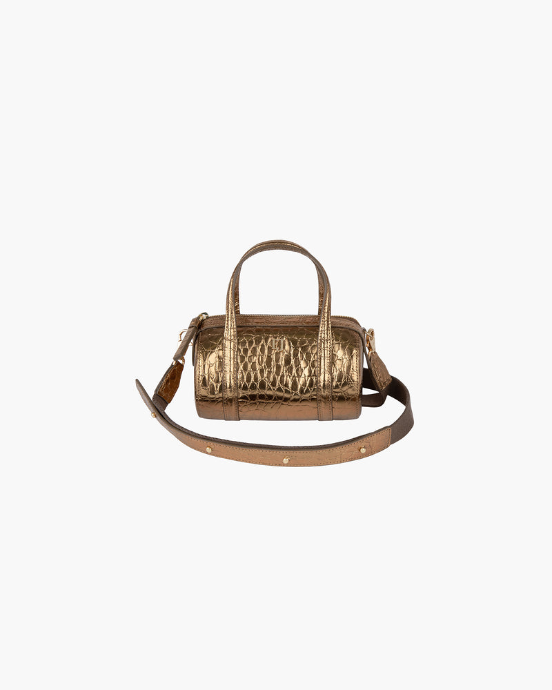 Mini Duffel Bronze Eric Javits