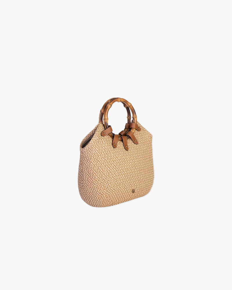 MY WAY STRAW BAG OriginalPeanut Eric Javits