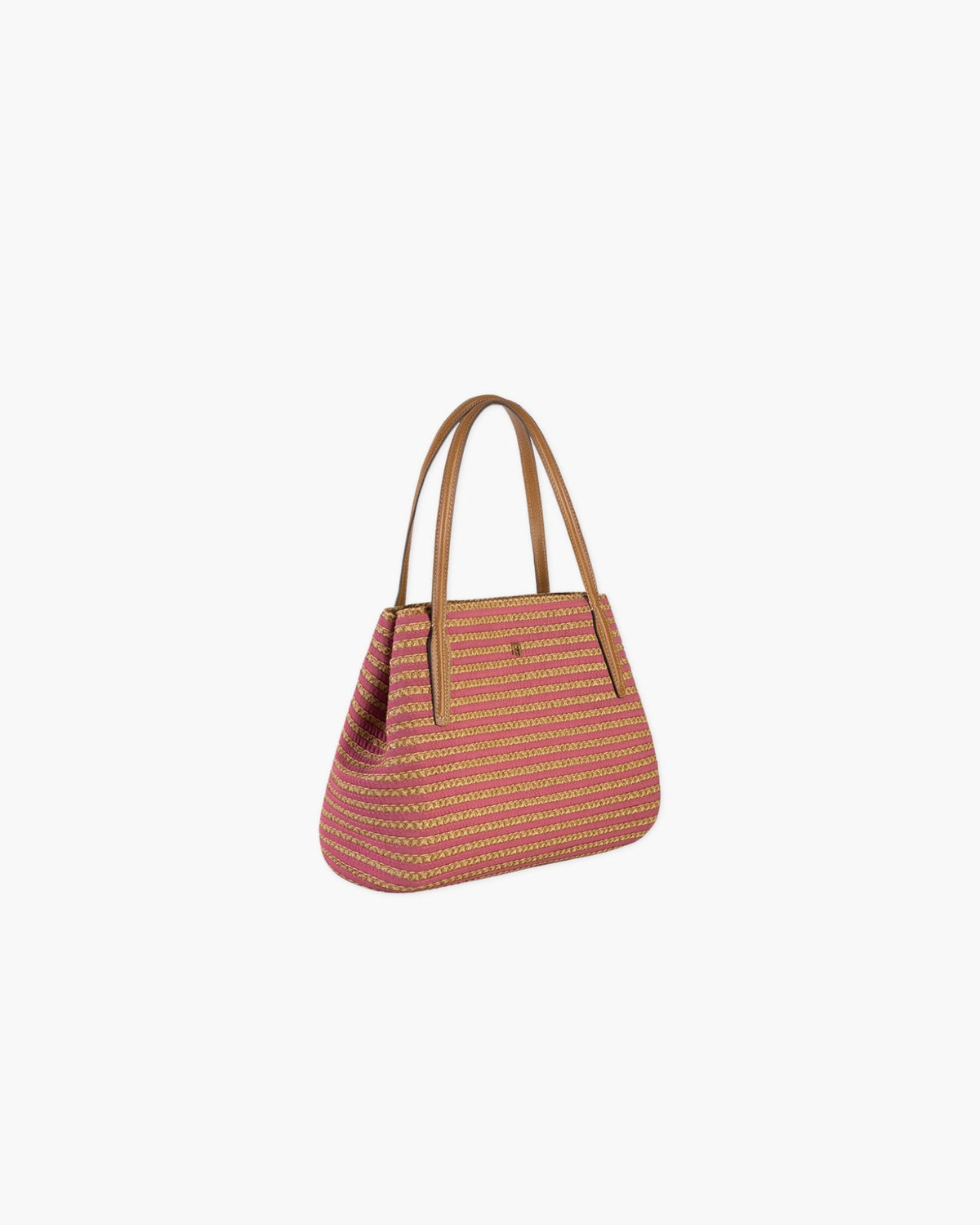 SQUISHEE® ISLA STRAW BAG Salmon Mix Eric Javits