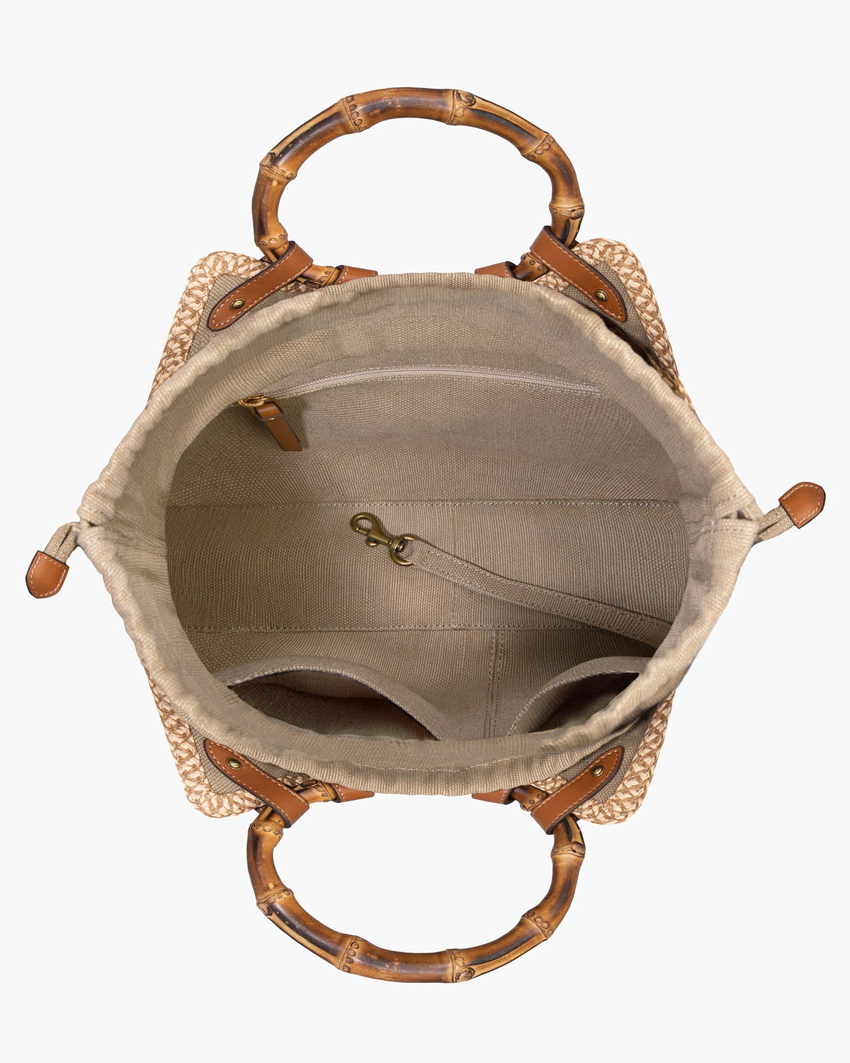 MY WAY STRAW BAG OriginalPeanut Eric Javits