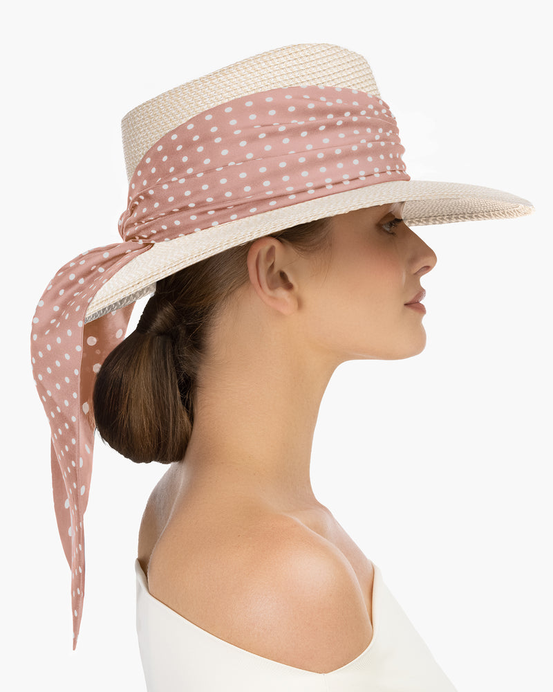Marella Cream/Rose Dot Eric Javits