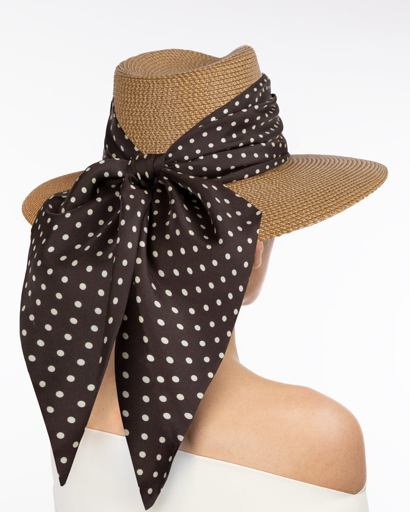 Marella Natural/Chocolate Dot Eric Javits