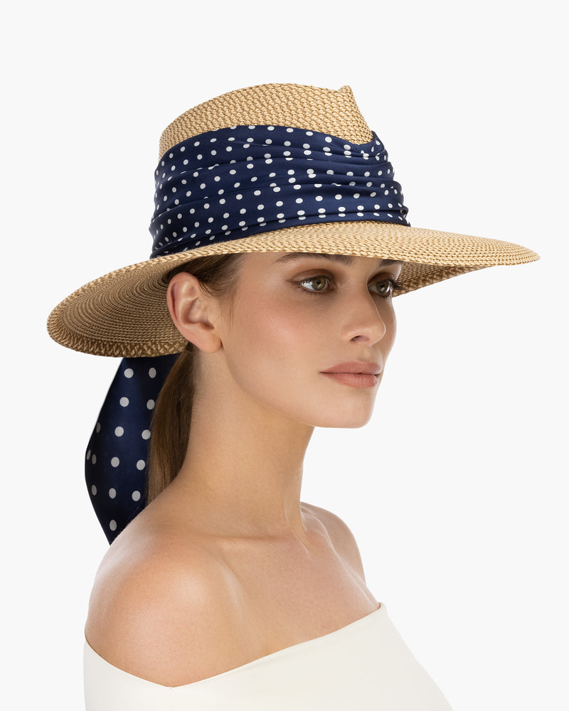 Marella Peanut/Navy Dot Eric Javits