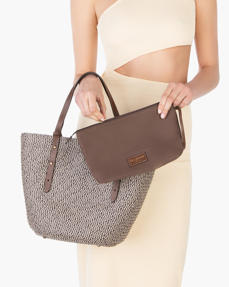 EUREKA BAG Brown Mix Eric Javits