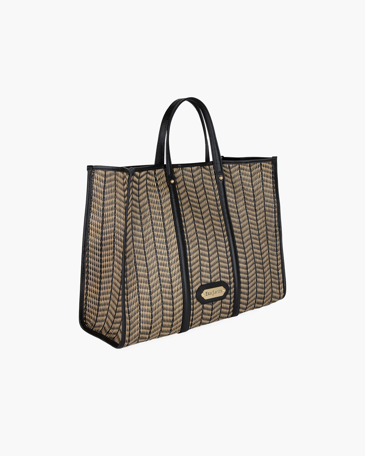 Palm Tote Black Mix Eric Javits