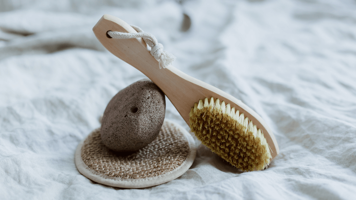 brush and stone