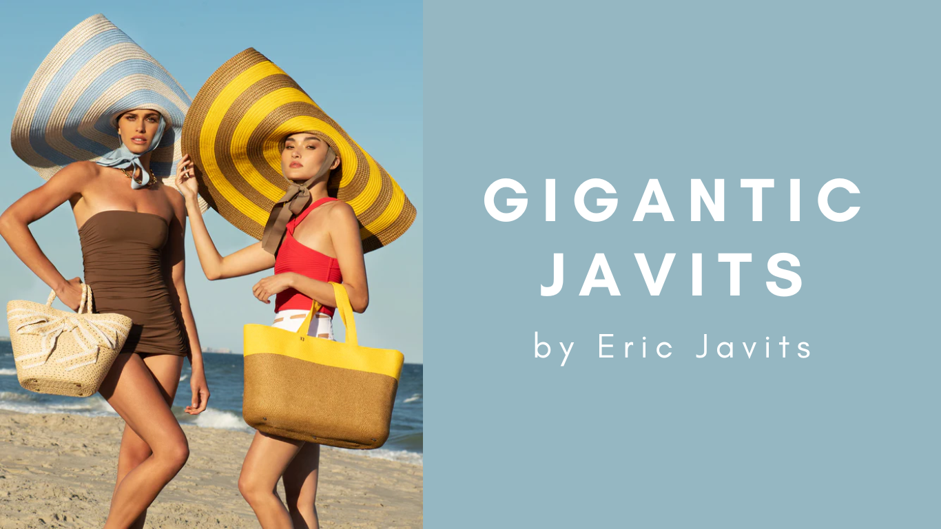 gigantic sun hat worn by women