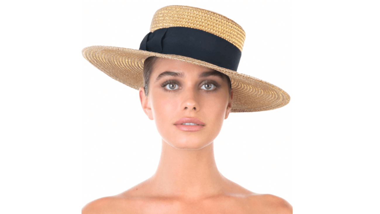 Gondolier gold black hat