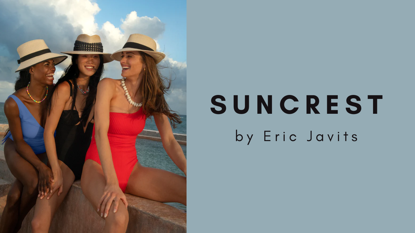 women wearing beach hats