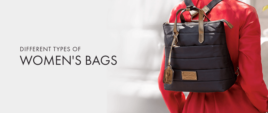 different types womens bags