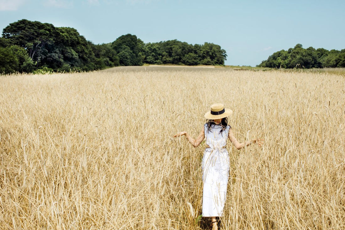 sustainable straw hats