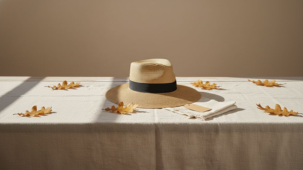 best sustainable straw fedoras