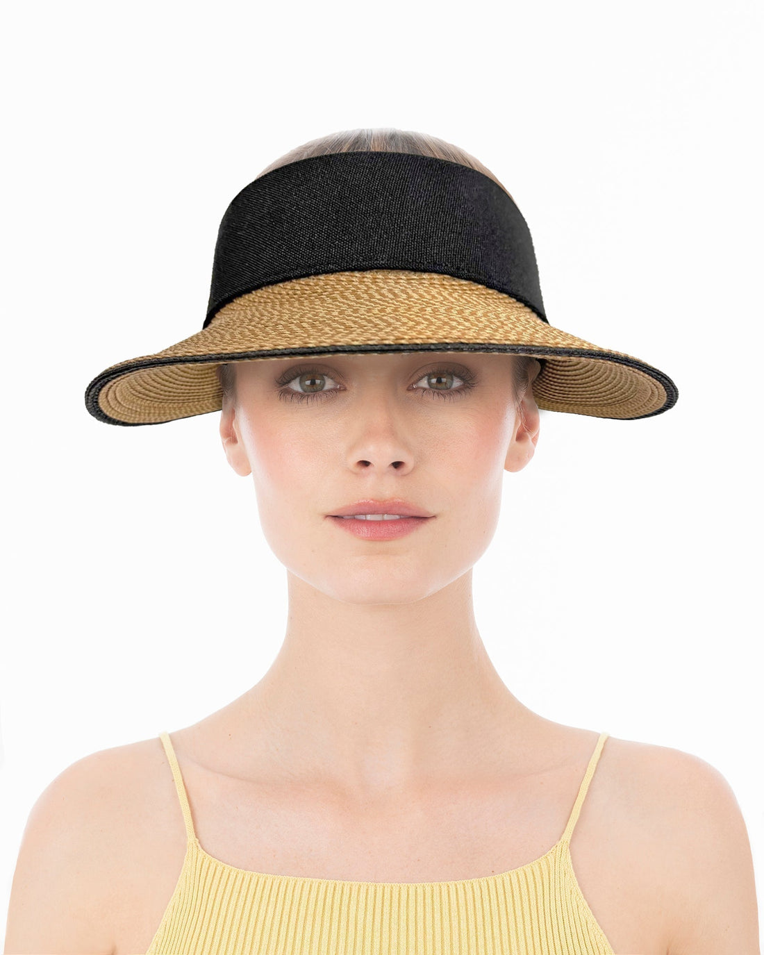 best elegant straw visor for beach clubs and outdoor events