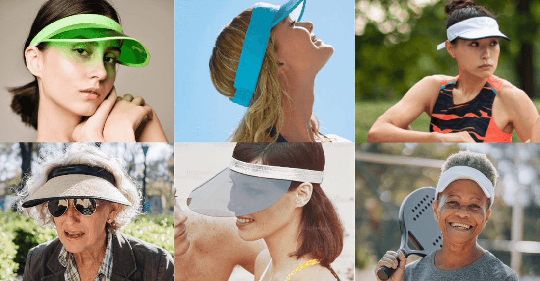 how to wear a visor