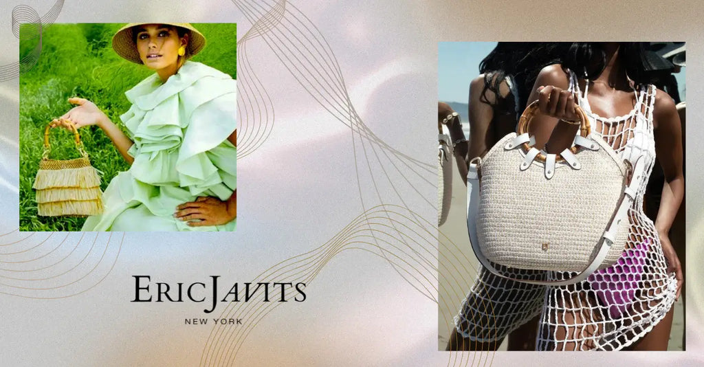 Designer Straw Crossbody Bag | Eco-Friendly Bamboo Crossbody Bags