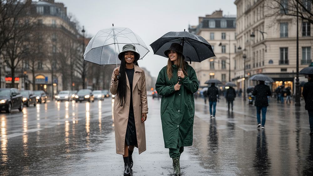 women's rain hats