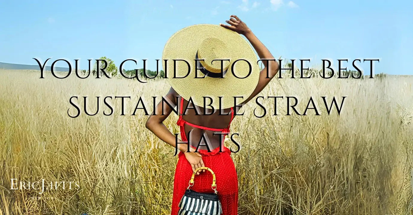 sustainable straw hats